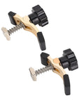 Heavy Duty 2 Piece Press Plate Clamp Set With Secure Cover For CNC Machine And Woodworking Projects Using T-Slot Track Systems, close-up view.