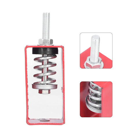 XHS 3 Alloy Spring Shock Absorber Vibration Isolator For Hoisting Equipment And Industrial Fans With Low Self Vibration Frequency Easy Install 30 To 50 Kg Load Capacity Minus 20C To 80C Durable Precision Alloy, red metal spring isolator with threaded bolt
