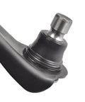 Close-up of a tie rod end from the Beefed Up Front End Suspension Kit 10 Piece Replacement For 2008 2013 Nissan Rogue And 2014 2015 Rogue Select