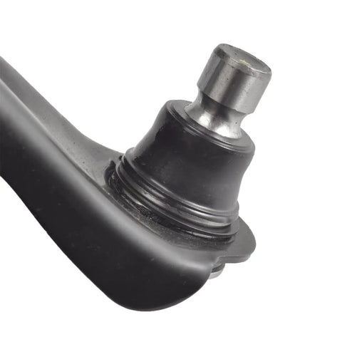 Close-up of a tie rod end from the Beefed Up Front End Suspension Kit 10 Piece Replacement For 2008 2013 Nissan Rogue And 2014 2015 Rogue Select