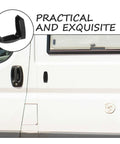 Sturdy Black Truck Rv Baggage Door Catches Clips with High Hardness Holders Retainers For Camper And Trailer Heavy Duty Plastic Clasp Hangers on vehicle door