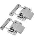 Stainless Steel Key Hasp Lock 2 Pack Spring Loaded Toggle Latch For Cabinets, Boxes, Wood Boxes, And Furniture Hardware Anti Corrosion