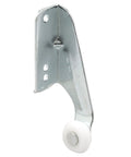 Heavy Duty Left Hand Mono Rail Drawer Track Rollers Featuring Smooth Gliding Nylon Wheels And Stamped Steel Frames Built Tough As Nails For Cabinet Slides 2 Pack Ready To Roll metal bracket with nylon wheel for drawer glide