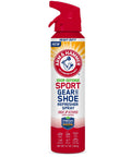 Sport Gear And Shoe Refresher Spray Heavy Duty Odor Defense For Gym Bags And Footwear Deodorizer For Boxing Gloves Hockey Pads Cleats Skates And Helmets With Fresh Guard Baking Soda Formula 6.7 Oz red spray bottle