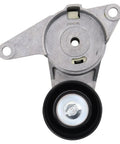 Heavy Duty Serpentine Belt Drive Component Complete Replacement Kit With Accessory Tensioner Assembly Fits Ref 12575509 12626644 1752178J00 shown front view
