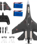 SU 35 Jet Style RC Airplane Ready To Fly 4CH Brushless Tail Motor 2 Left Hand Throttle 3D And 6D Stunt with accessories