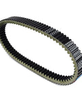 Top-Tier Motorcycle Drive Belt For Kymsco AK550 with double-sided teeth, strong rubber construction, designed for smooth ride.