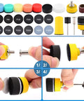 Pro Grade All In One 268 Piece 1 Inch Wet And Dry Sanding Kit with discs and drums assembly steps and components.
