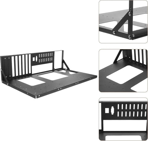 Open Frame Test Bench PC Case For ATX MATX ITX Motherboards With Open Air Design, showing modular metal frame for easy access and cooling.
