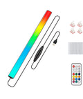 Under Monitor RGB Light Bar For Dope Desk Setup USB Powered LED Ambient Light For PC And Gaming 12 Inch 353 Color Modes