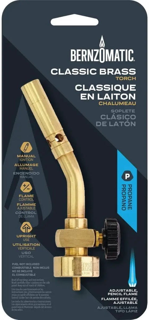 UL2317 Brass Pencil Torch Heads 2 Pack For Small Soldering And Heat Tasks Basic Use Propane Torch Head in packaging
