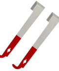 Stainless Frame Lifter And Scraper J Hook Hive Tool Beekeeping Pry Bar 11 Inch Dual Pack