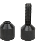 Diameter Alignment Pin With Flange And Two Hole Design, Heavy Duty Stainless Steel Threaded Rod Construction for precise positioning