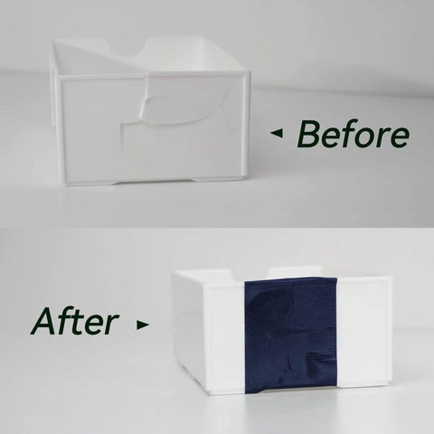 Heavy Duty Navy Blue Duct Tape Roll 2 Inch By 45 Yard Waterproof All Weather No Residue UV Resistant used for fixing box damage