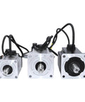 Powerful 400W AC Servo Motor For 3D Printers With 220V Single Phase Drive, 1.27 Nm Torque, 17 Bit Absolute Encoder front view