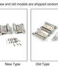 New and old models of Double Action 3 Inch Stainless Steel Door Hinge With Adjustable Tension For Saloon Cafe Doors.