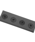 Heavy Duty Sliding Barn Door Track Connector Replacement Plate For Smooth Operation Flat Mending Plate To Link Door And Track