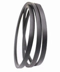 Five Eighth Inch By One Hundred Twenty Seven Inch Lawn Mower Deck Belt Replacement 484100 For Fifty Two Inch Deck Models coiled view