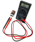 Digital Multimeter DT-830D With AC DC Measurement, Diode And Transistor Test, Continuity Buzzer, Three And A Half Digit LCD Display