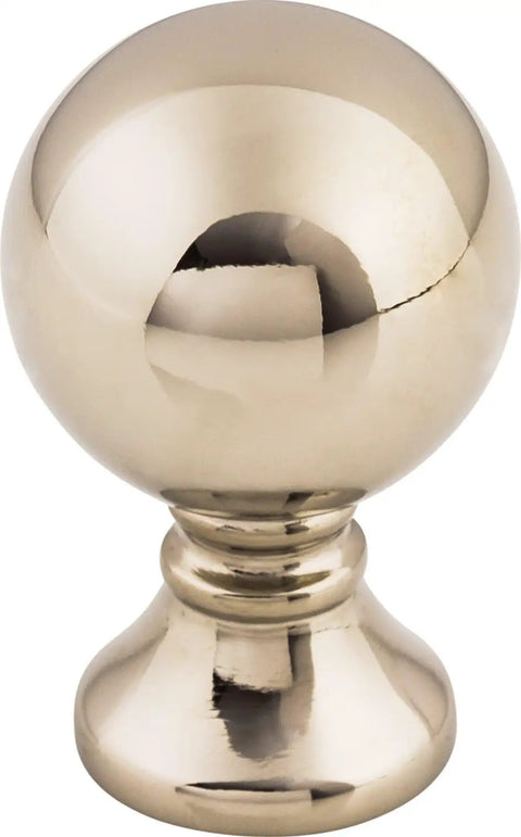 Serene 1 Inch Round Cabinet Knob In Honey Bronze, Durable Metal Hardware With Smooth Finish, Easy Install, Front View