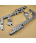 Vertical Lift Pneumatic Cabinet Hinge With Whisper Quiet Silent Sliding Mechanism For Microwave And Dishwasher Enclosures
