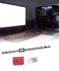 X Axis Linear Rails Direct Drive Extruder Backplane Upgrade Kit for Ender 3 and CR10 with metal bracket and bolts