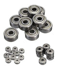 10 Pcs 623ZZ Deep Groove Ball Bearings Kit Double Shielded Carbon Steel Miniature Size 3x10x4mm For DIYers, Hobbyists, RC Cars And Precision Mechanisms, Smooth, Reliable Motion.