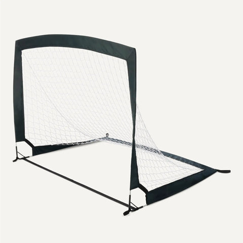Portable Pop Up Soccer Goal Net Set For Backyard Practice 4 Foot By 3 Foot Pack Of 2 With Carrying Bag Durable Fiberglass Frame