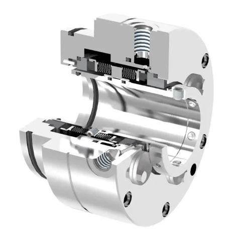 Top Shelf Wear Resistant Rotary Shaft Mechanical Seal For High Speed Pumps, cutaway view showing robust alloy components.