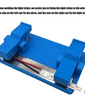 Soldering Clamp For Circuit Boards And LED Light Panels, Precision Wire Fixture For PCB Assembly, Heat-Resistant Welding Station.