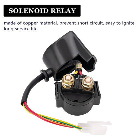 High Performance Ignition Coil Kit for 50cc 125cc 150cc Scooters ATVs Go Karts and Mopeds solenoid relay component