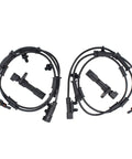 Premium Abs Wheel Speed Sensor Kit Covers Front Rear Left And Right Sides Built Different direct fit sensors for Jeep Wrangler JK and Dodge Nitro