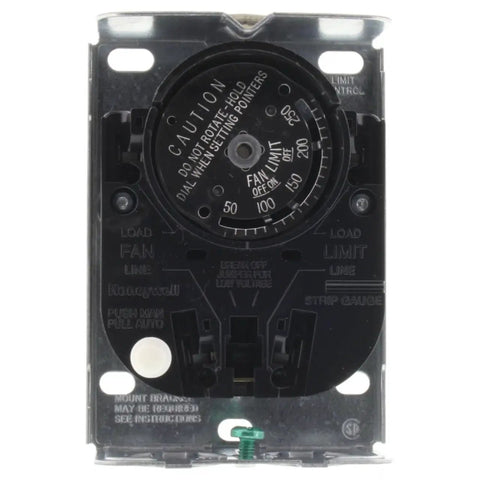 11 Inch OEM Furnace Replacement Fan And Limit Switch Kit, Top Notch Black High Quality Switch For Reliable Heating System Performance, Exact Fit Replacement Part For Most Furnaces front view