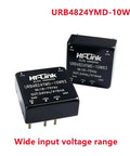 Plug And Play Dc Dc Isolated Converter Designed For Seamless EV Charging Applications With Steady 48V Input Delivering Sweet 3V 5V 9V 12V Or 24V Output On This Rock Solid 10W Switching Power Supply Module Built Tough For Daily Drives Or Garage Mods, showing two URB4824YMD-10WR3 modules for DC/DC voltage conversion.