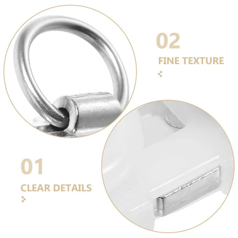Close-up of 30 Pcs Heavy Duty Double Wheel Curtain Track Rollers featuring clear details and fine texture for durable use.