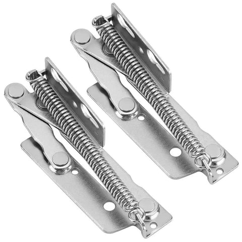 Heavy Duty Up Spring Hinge Set For Cabinets 80 Degree Under Cabinet Hinges 4kg Load Bearing Foldable Steel Lifting Bracket duo