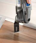 Universal Flush Cutting Blade Kit for Oscillating Multitools cutting wood flooring