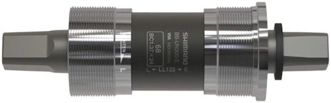 UN300 E Type Square Taper Bottom Bracket With 68Mm Shell And 122.5Mm Hollow Spindle for Lightweight Power Transfer, side view