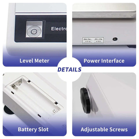 Pro Grade Industrial Counting Scale With 10 Kg Capacity And 0.1 Gram Precision, Fast Readouts, High Sensitivity Sensor details
