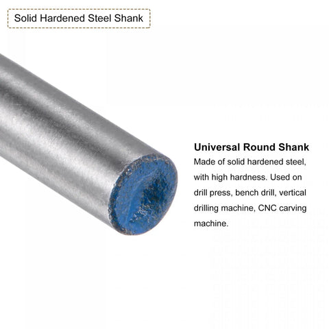 Pro Grade Forstner Drill Bit Set 23mm And 24mm Wood Hole Cutters featuring solid hardened steel shank for durability.