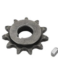 Electric Dirt Bike Chain And Sprocket Kit For Tuttio Tutti Soleil 01 showing alloy front sprocket and part