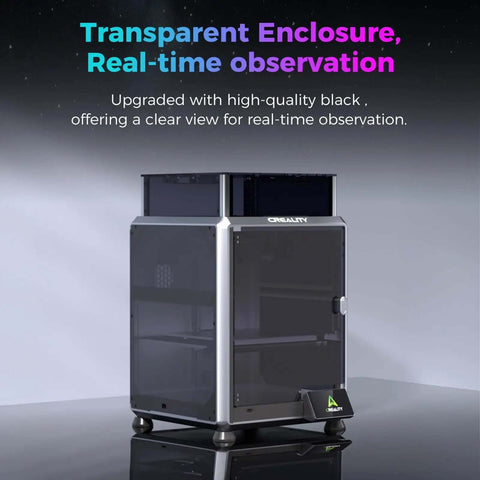 K1 SE And K2 SE 3D Printer Enclosure With Transparent Dustproof Cover keeps constant temperature, reduces noise, pro-grade tent.