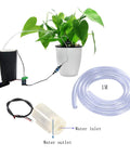 DC 3 To 5V Micro Submersible Mini Water Pump For Aquariums Fish Tanks Ponds Fountains And Hydroponics Garden showing setup with tubing and plant