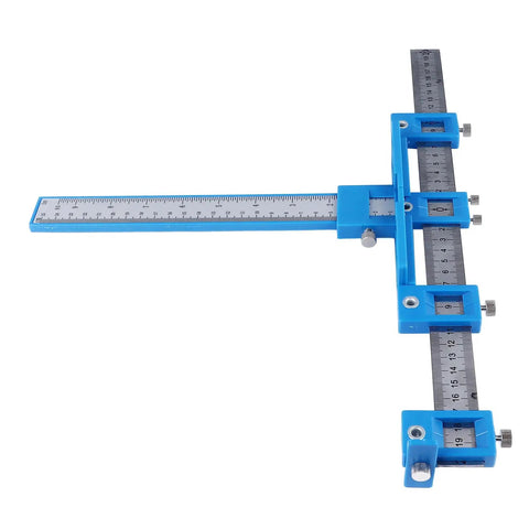 Nail Every Cabinet Hardware Job With Zero Sweat Using This Spot On Punch Locator Drill Guide Solid Aluminum Alloy Jig for precise measurements.
