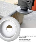 Brazed Diamond Grinding Wheel 7.3cm for Stone Marble Ceramic Dry Or Wet Use with Angle Grinder Heavy Duty Edging Abrasive Pro Grade
