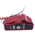 Honda Electric Start Kit Starter Motor With Flywheel Switch For GX240 8HP And GX270 9HP shown with red mounting bracket