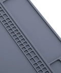 Detail of Pro Grade Watch Repair Pad Non Slip Rubber Mat For Watchmaking And Horology Tools Durable Grippy Bench Mat For Watch Maintenance Gray Color