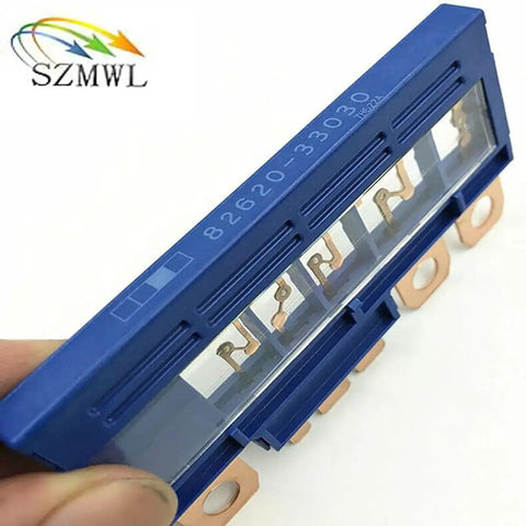 Legit Heavy Duty Swap Fusible Link Fuse Block For Toyota, blue replacement with copper terminals, direct fit for 82620-33030.