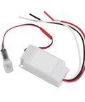Outdoor Dusk To Dawn Photocell Light Switch With Auto On Off Sensor IP33, white wiring device, compatible with LED incandescent lamps