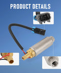 Beefed Up High Pressure Electric Fuel Pump Replacement For EFI MPI V6 V8 Marine Engines 305 350 454 502 4.3 5.0 5.7 7.4 8.2